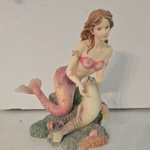 Vintage 2003 Sirens Of The Sea Munro Enterprises Mermaid Seal Taylor Collectable